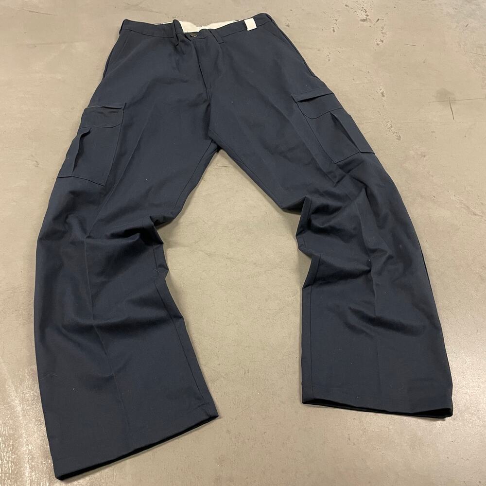 vintage blue dickies cargo pants 35x34